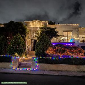 Christmas Light display at 2 Trent Court, Keilor East