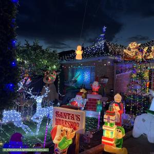 Christmas Light display at 12 Cooper Street, Sunshine
