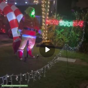 Christmas Light display at 25 Hargreaves Street, Wulguru