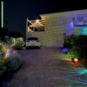 Christmas Light display at 51 Hui-Hui Drive, Happy Valley