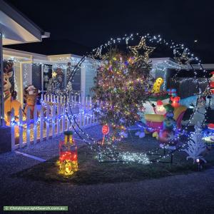 Christmas Light display at 93 Reif Street, Flinders View