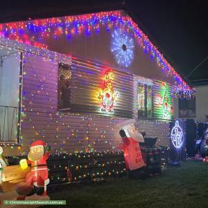 Christmas Light display at 7 Lavaine Street, Bracken Ridge