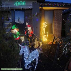 Christmas Light display at 18 Cumberland Drive, Mickleham