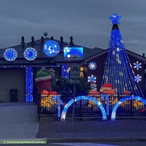 Christmas Light display at 69A Aldinga Road, Willunga