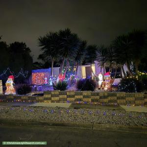 Christmas Light display at 6 Quambi Court, Reynella
