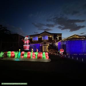 Christmas Light display at 30 Whitecliffe Drive, Rowville
