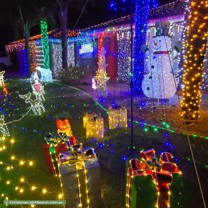 Christmas Light display at 35 Toorak Drive, Blakeview