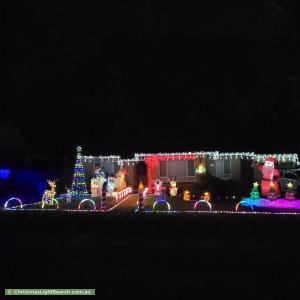 Christmas Light display at 6 Corella Avenue, Glenalta