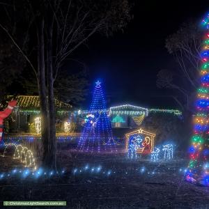 Christmas Light display at 17 Betty Road, Lewiston
