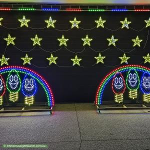 Christmas Light display at 6 Statham View, Cranbourne West