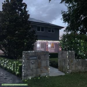 Christmas Light display at 6 Bettina Place, Dural