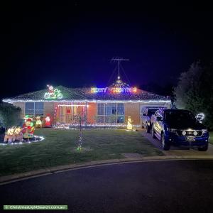 Christmas Light display at  Beretta Court, Corio