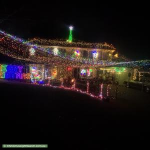 Christmas Light display at 4 Willmott Place, Glenmore Park