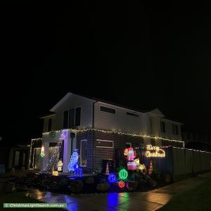 Christmas Light display at 12 Verbena Boulevard, Clyde