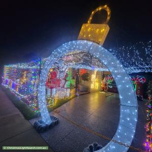 Christmas Light display at 15A Canning Street, Rosewater