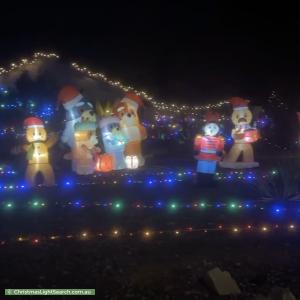 Christmas Light display at  Morrow Avenue, Evanston Park