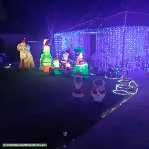 Christmas Light display at 5 Robyn Street, Blacktown