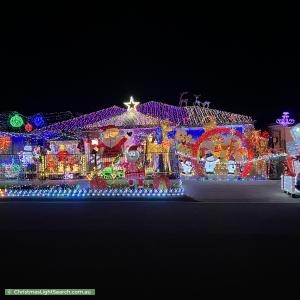 Christmas Light display at 3 Huron Road, Craigieburn