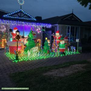Christmas Light display at 25 Lynton Avenue, Gilles Plains