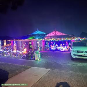 Christmas Light display at 29 Ambiance Crescent, Narre Warren South