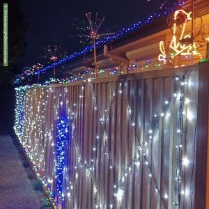 Christmas Light display at  Kingfisher Avenue, Mawson Lakes