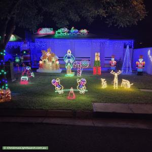 Christmas Light display at 34 Coogee Avenue, Paralowie