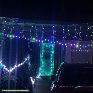 Christmas Light display at 6 Clay Street, Ararat