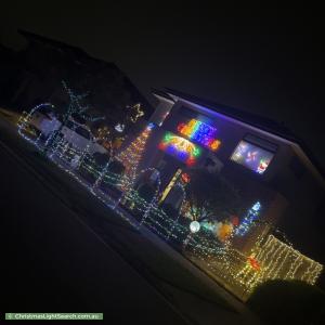Christmas Light display at 4 Garrard Crescent, Clyde