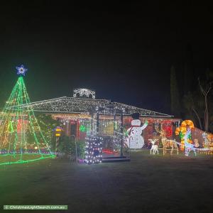 Christmas Light display at 1 Hook Court, Craigieburn