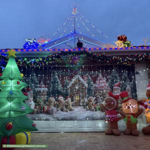 Christmas Light display at 86 Bethany Road, Hoppers Crossing