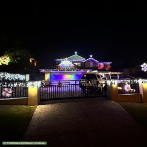 Christmas Light display at 3 Linwood Street, Carindale