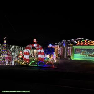 Christmas Light display at 15 Botanic Drive, Glen Waverley