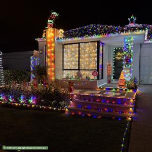 Christmas Light display at 109 Dundatha Drive, Byford