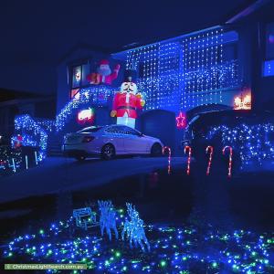 Christmas Light display at  Dartnell Street, Gowrie