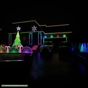 Christmas Light display at 6 Gormon Avenue, Kellyville