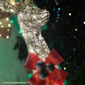 Christmas Light display at 12A Erica Avenue, Mount Claremont