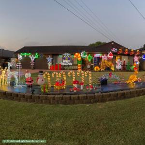 Christmas Light display at  Bronsdon Street, Smithfield