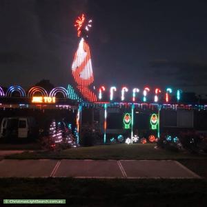 Christmas Light display at 36 Parkvalley Drive, Chirnside Park