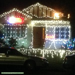 Christmas Light display at 7 Victoria Street, Kelvin Grove