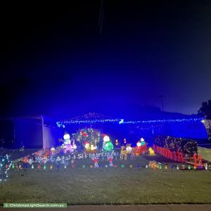 Christmas Light display at 31 Central Avenue, Hallett Cove
