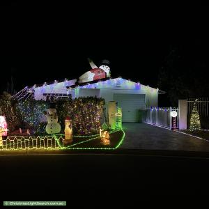 Christmas Light display at 27 Speculation Street, Smithfield