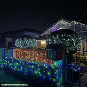 Christmas Light display at 25 Braddon Street, Concord