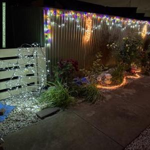 Christmas Light display at 27 Milligan Drive, Para Vista