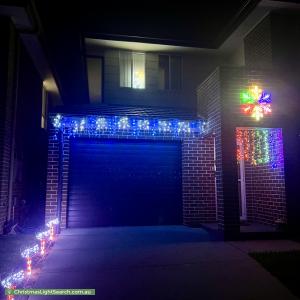 Christmas Light display at 5 Bernabeu Street, Marsden Park