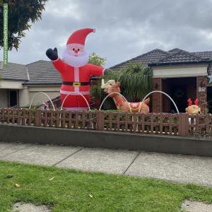 Christmas Light display at 123 The Great Eastern Way, South Morang