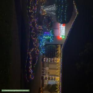 Christmas Light display at 38 Theodore Avenue, Athelstone