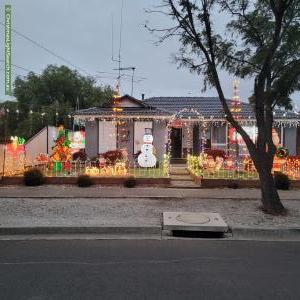 Christmas Light display at 20 Torrens Street, Werribee