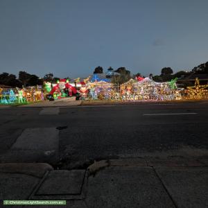 Christmas Light display at 12 France Street, Mandurah