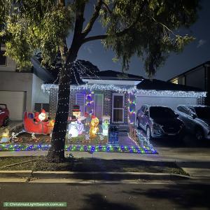 Christmas Light display at 6 Garrison Road, Jordan Springs