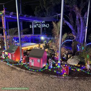 Christmas Light display at 8 Pentathlon Street, Bundoora